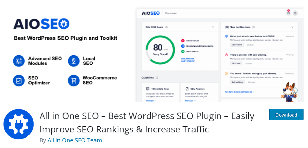 All in One SEO Plugin