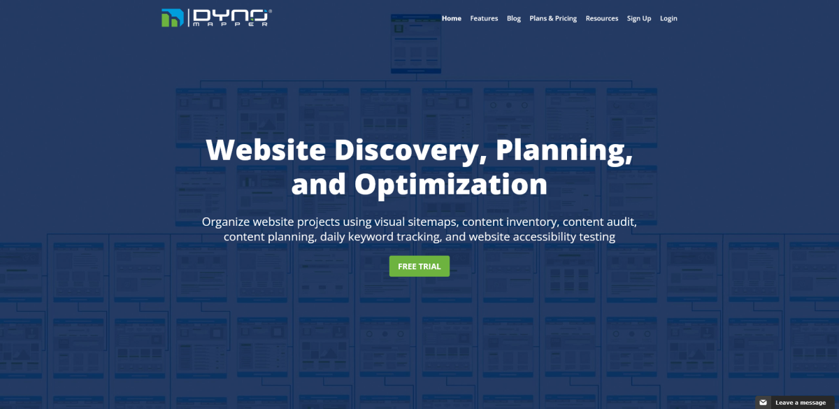 Dyno Mapper Tool Webpage