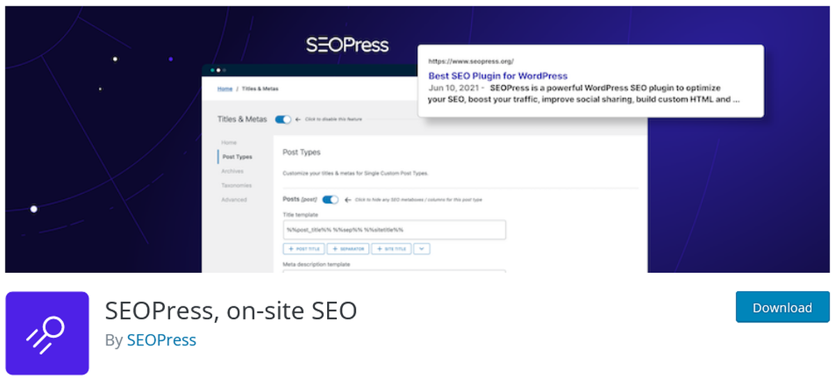 SEOPress Plugin