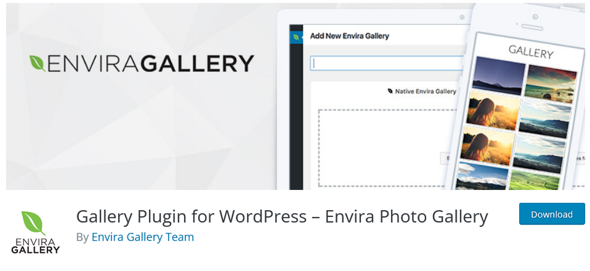 Envira Gallery Plugin