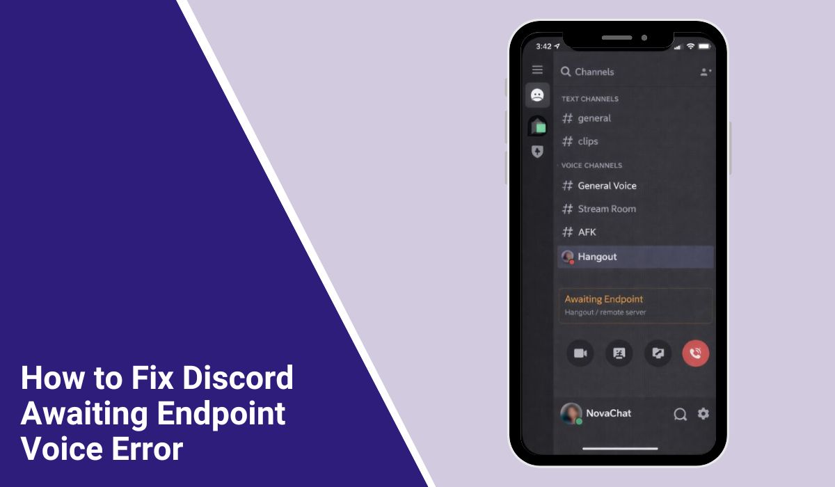 How to Fix Discord Awaiting Endpoint Voice Error?