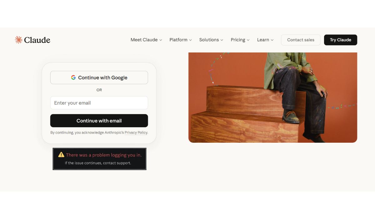 What Is the Claude Login Error