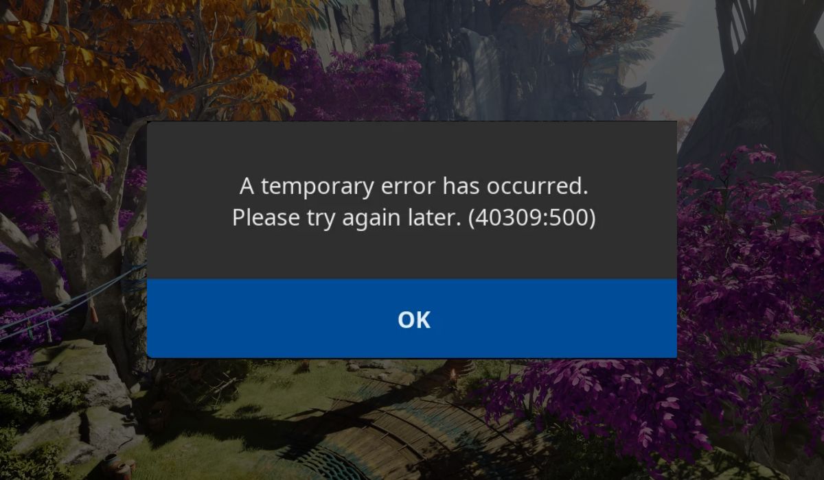 What Is Aion 2 Error Code 40309