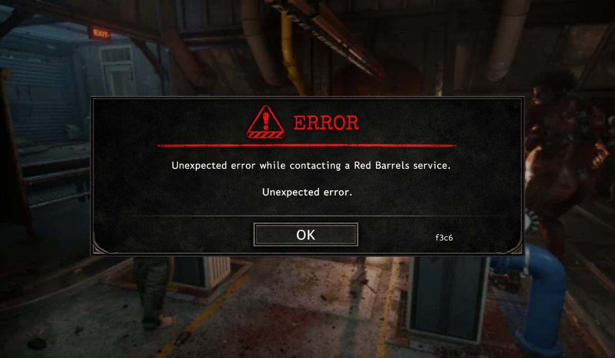 What Is Outlast Trials Error F3C6