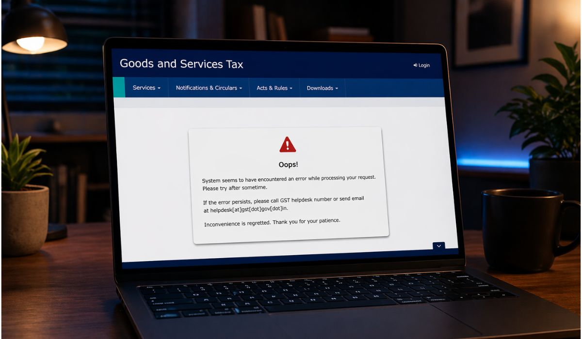 What Is “GST Website Not Working”