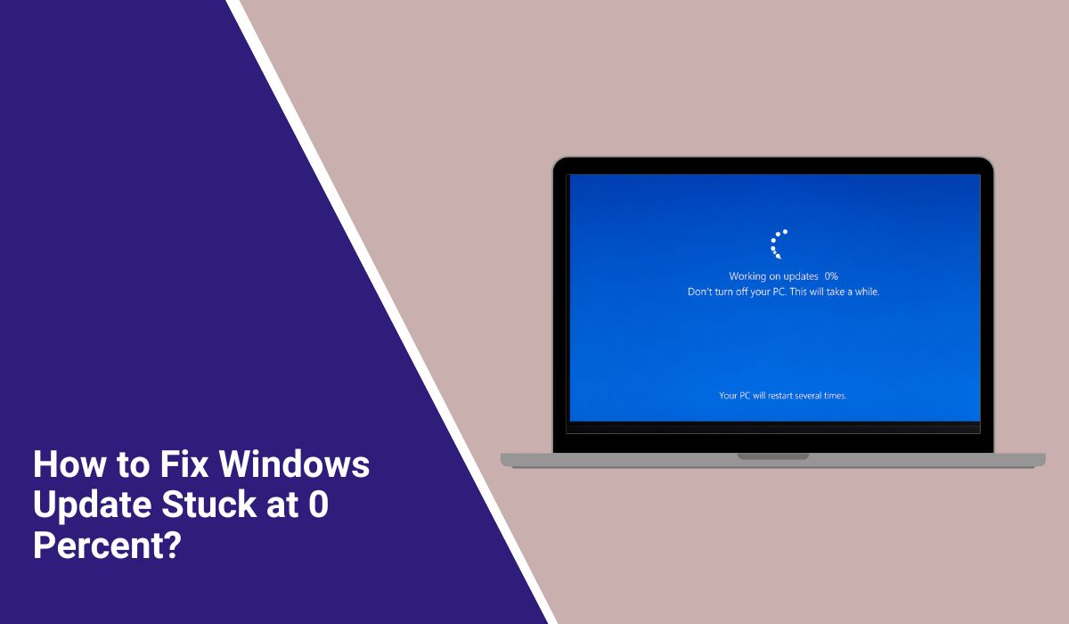How to Fix Windows Update Stuck at 0 Percent?