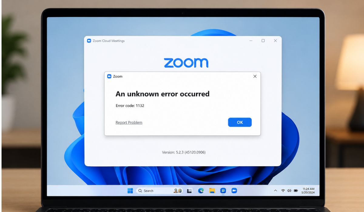 What Does Zoom Error Code 1132 Mean
