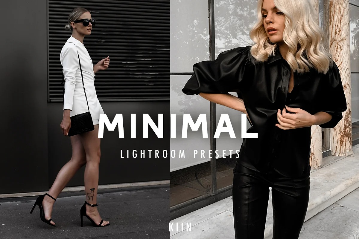 7 MINIMAL BLOGGER LIGHTROOM PRESETS