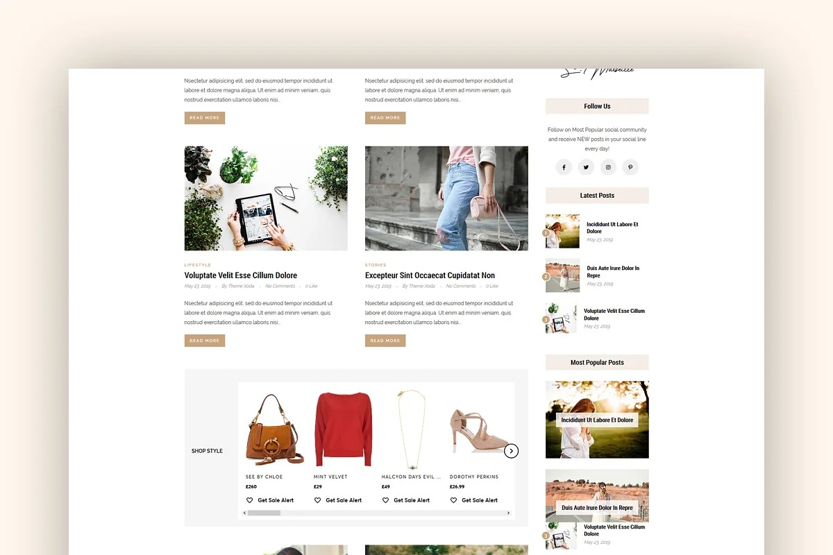 Lifestyle WordPress Blog – Marseille